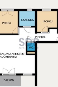 Mieszkanie 3-pokojowe do własnej aranżacji|Balkon-2