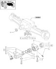 New Holland T6010 T6090 T6070 Czop zawieszenia obr 87515300