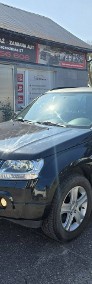 Suzuki Grand Vitara II 1.9 DDIS 130 KM, Skóra, 4x4, Nawigacja, Bluetooth, DVD, Xenon, Alufe-3