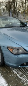 BMW SERIA 6 Zjawiskowy kabriolet z beżową skórą dostępny od ręki. Faktura VAT23%-3