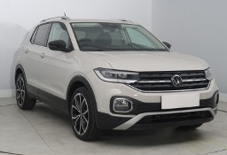 Volkswagen T-Cross , Salon Polska, Serwis ASO, Skóra, Klimatronic, Tempomat,