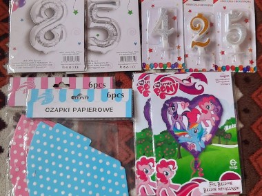 Mega BOX Urodzinowy Świeczki balony-1