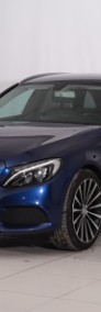 Mercedes-Benz Klasa C W205 , Automat, Skóra, Navi, Klimatronic, Tempomat, Parktronic,-3