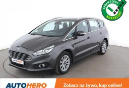 Ford S-MAX 1.5 EcoBoost Titanium Navi Virtual Tempomat Grzane Fotele Szyba PDC