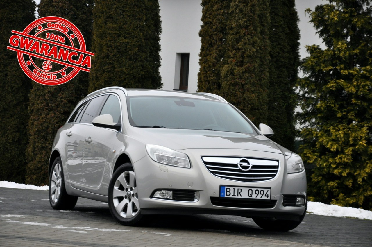 Opel Insignia I 1.8i(140KM)*Cosmo*Duża Navi*Welur*Klimatronik*2xParkt.*I Wł*Alu17