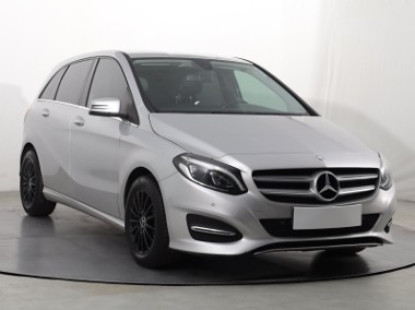 Mercedes-Benz Klasa B W246 , Salon Polska, Automat, Skóra, Navi, Klimatronic, Tempomat,-1