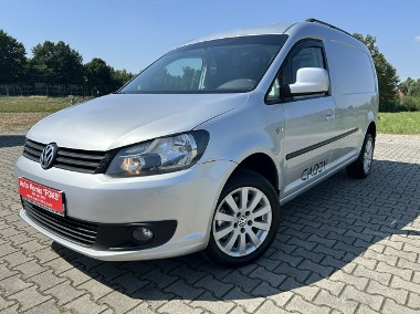 Volkswagen Caddy Long 1,6 102 km Hak navi pół skóra alufelgi tempomat idealny zadban-1