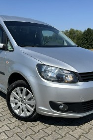 Volkswagen Caddy Long 1,6 102 km Hak navi pół skóra alufelgi tempomat idealny zadban-2
