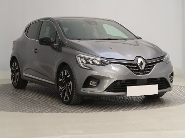 Renault Clio V , Salon Polska, Serwis ASO, GAZ, Skóra, Navi, Klimatronic,-1