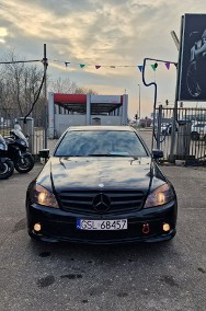 Mercedes-Benz Klasa C W204 1.8 CGI 184 KM, Pakiet AMG, Bluetooth, Nawigacja, Alufelgi, Pół Skór-2