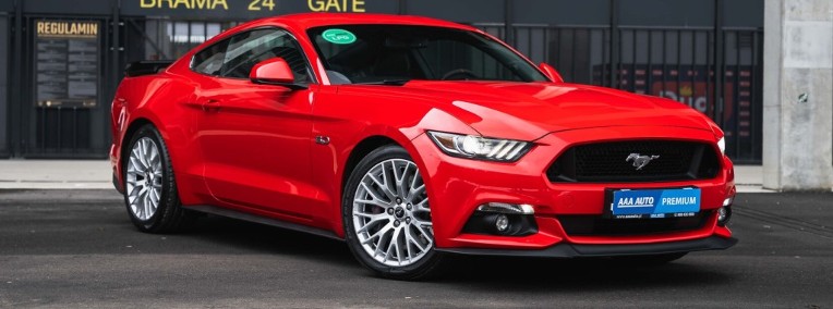 Ford Mustang VI , Salon Polska, Serwis ASO, GAZ, Automat, Skóra, Xenon,-1