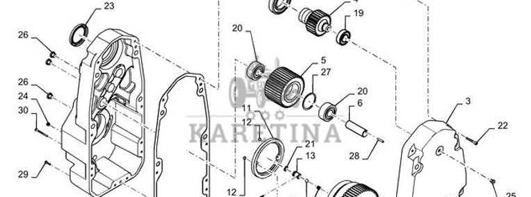 New Holland T6090 T6070 Pompa 84496996-1