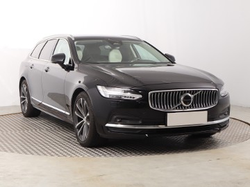 Volvo V90 II , Salon Polska, Serwis ASO, 197 KM, Automat, VAT 23%, Skóra,