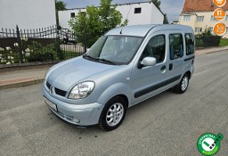Renault Kangoo I Opłacony Zdrowy Zadbany Serwisowany z Klimą i Alusami 1Wł Po Serwis