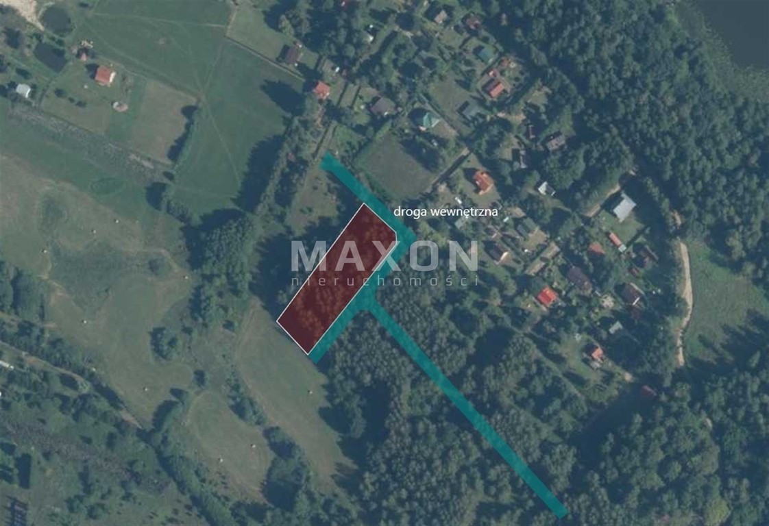 Działka 3089 mkw. na Mazurach Zachodnich - Winiec - Widok 2