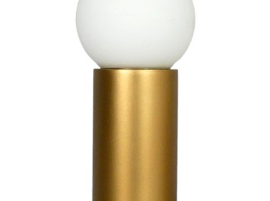Lampa biurkowa GULDBODA złoty kula biała nowoczesny glamour-1