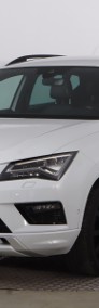 SEAT Ateca , Salon Polska, Skóra, Navi, Klimatronic, Tempomat,-3