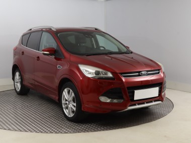 Ford Kuga , Salon Polska, Skóra, Navi, Xenon, Bi-Xenon, Klimatronic,-1