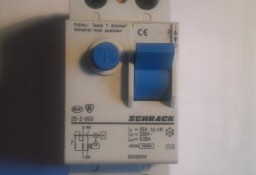 Wyłącznik różnicowoprądowy producent Schrack In 25A ; 0,03A ; 1p+N