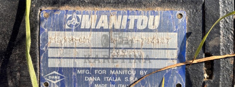 Manitou 212/936-001 Most Obudowa Pochwa Zwolnica Zwrotnica Układ Planetarny Kapelusz CZĘŚCI-1