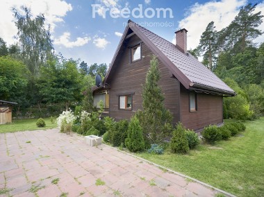 Dom w otulinie lasu na działce 1373m2  k/ Ostródy-1