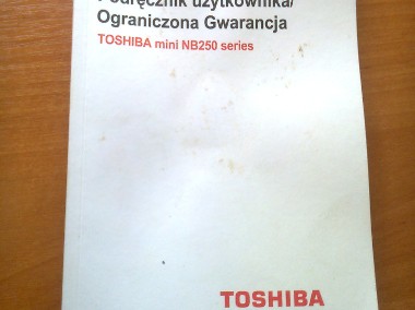 instrukcja; TOSHIBA; NB250; Podręcznik użytkownika -1