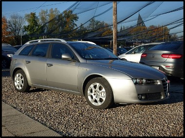 Alfa Romeo 159 I 2.0JTDm 136KM * czarny sufit* czujniki cof.*alu-1