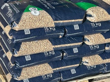 Pellet Drzewny 6mm, Worek 15kg, Certyfikat EN+A1, DINplus, Dowóz Gratis-1