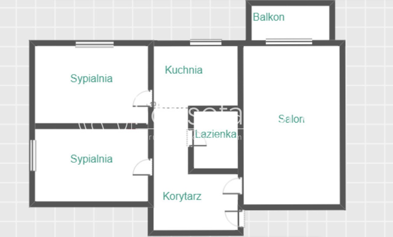 3 pokojowe, Winda, Balkon - Widok 6