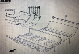 Osłona przenośnika Claas Mega 370-340 Nr kat. 000 687 401 1 Nr kat. 000 687 401 1