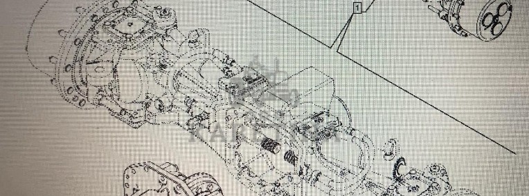 CASE OPTUM 270 PRZEDNIA OŚ-MECHANIZM RÓŻNICOWY/lCZĘŚĆ 47489667/CASE OPTUM 250/270/300-1