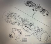 CASE OPTUM 270 PRZEDNIA OŚ-MECHANIZM RÓŻNICOWY/lCZĘŚĆ 47489667/CASE OPTUM 250/270/300