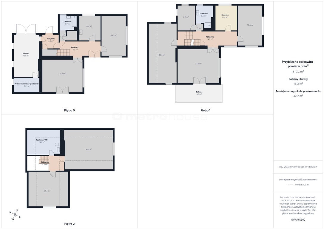 Dom do wynajęcia, 310 m², 8 pokoi Zielonka - Widok 2