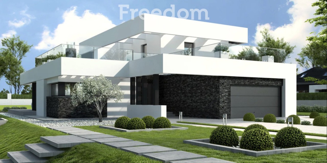 Działka 3461 m² z rozpoczętą budową
