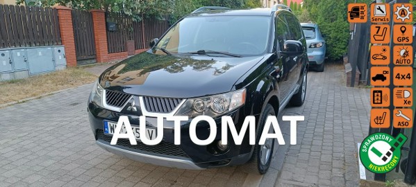 Mitsubishi Outlander II 2.4 MIVEC Instyle ,4WD, 170KM, automat, kamera cofania,skóra, 7-osob