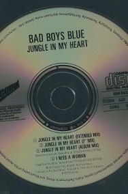 Maxi CD Bad Boys Blue - Jungle In My Heart (1991)-3