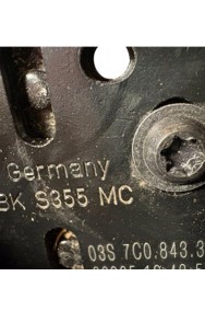 VW CRAFTER ROLKA WÓZEK DOLNY PRAWE DRZWI BOCZNE PRZESUWNE 7C0843398C-2