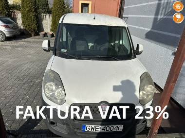 Fiat Doblo Polski salon, maxi, klimatyzacja mrozi, Vat 23%, suwane drzwi, 2 wł-1