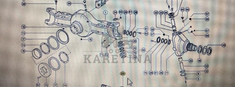 CLAAS 00 0598 931 1/Claas wałek o podwójnych przegubach/Claas Xerion-1