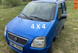 Suzuki Wagon R II 4*4/Polski salon/1 wł/Nowe sprzęgło/Benzyna/Niski przebieg/Nowy akum