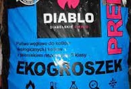 Ekogroszek workowany DIABLO PREMIUM 26 MJ Certyfikat Końskie Smyków HERMES Skład