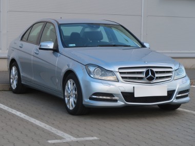 Mercedes-Benz Klasa C W204 , Salon Polska, Automat, Skóra, Xenon, Bi-Xenon, Klimatronic,-1