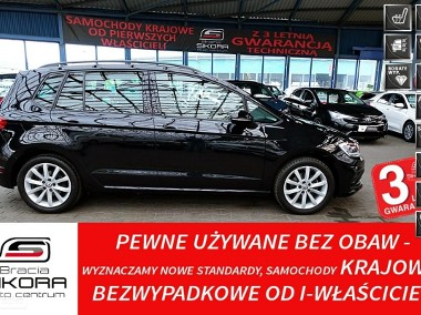 Volkswagen Golf Sportsvan I MASAŻ+FullLed+ACC+Automat+Navi 3Lata GWARANCJA 1wł Kraj Bezwypadkowy-1