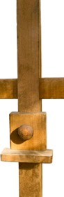 Sztaluga malarska drewniana dwustronna na kółkach-4