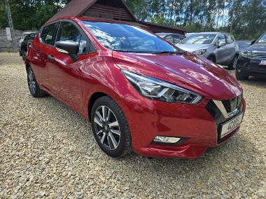 Nissan Micra IV Piękny Kolor.48tyś km.Zestaw Głośnomówiacy.Alufelgi 16.Ładna Micra.-1