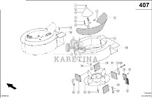 Claas Lexion 600 OBUDOWA PRA. 0007300851 (Rozdzielacz plew; wirnik)