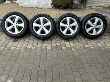 Komplet alufelg z letnimi oponami firmy Nexen Nissan Qashqai-1
