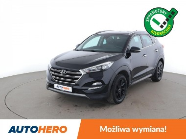 Hyundai Tucson III skóra navi klima auto grzane fotele kamera i czujniki parkowania-1