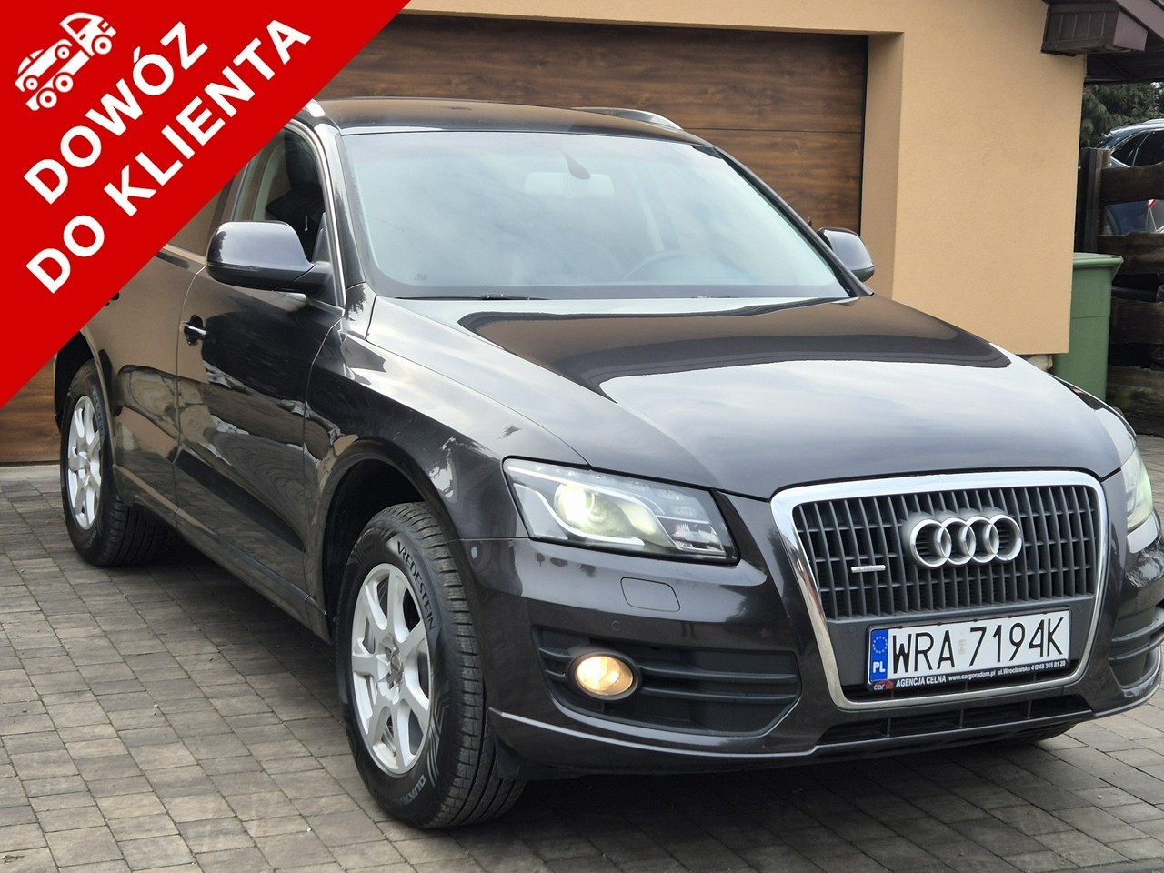 Audi Q5 I (8R) 2.0TDI 177KM Automat+Quattro, Bogata Opcja, 2009r, Przebieg 257tyś k