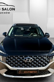 Hyundai Santa Fe III FUL LED panorama skóra kamery wentylacja parktronik 7 os.TOTALNY MAX-2